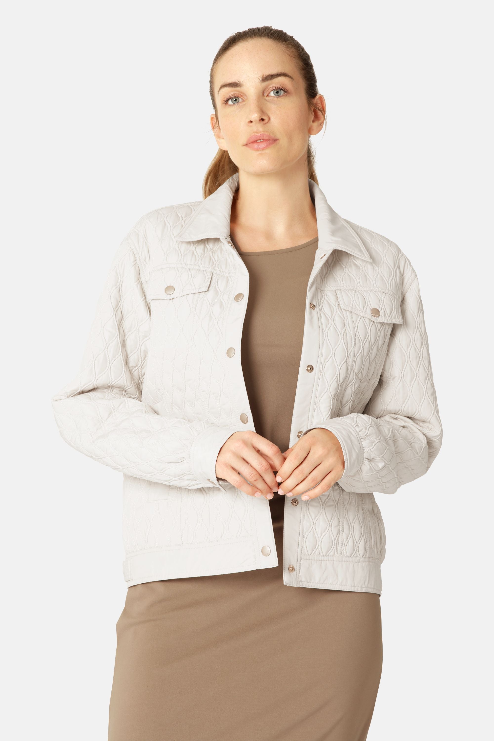 Steppmantel - Milk Creme